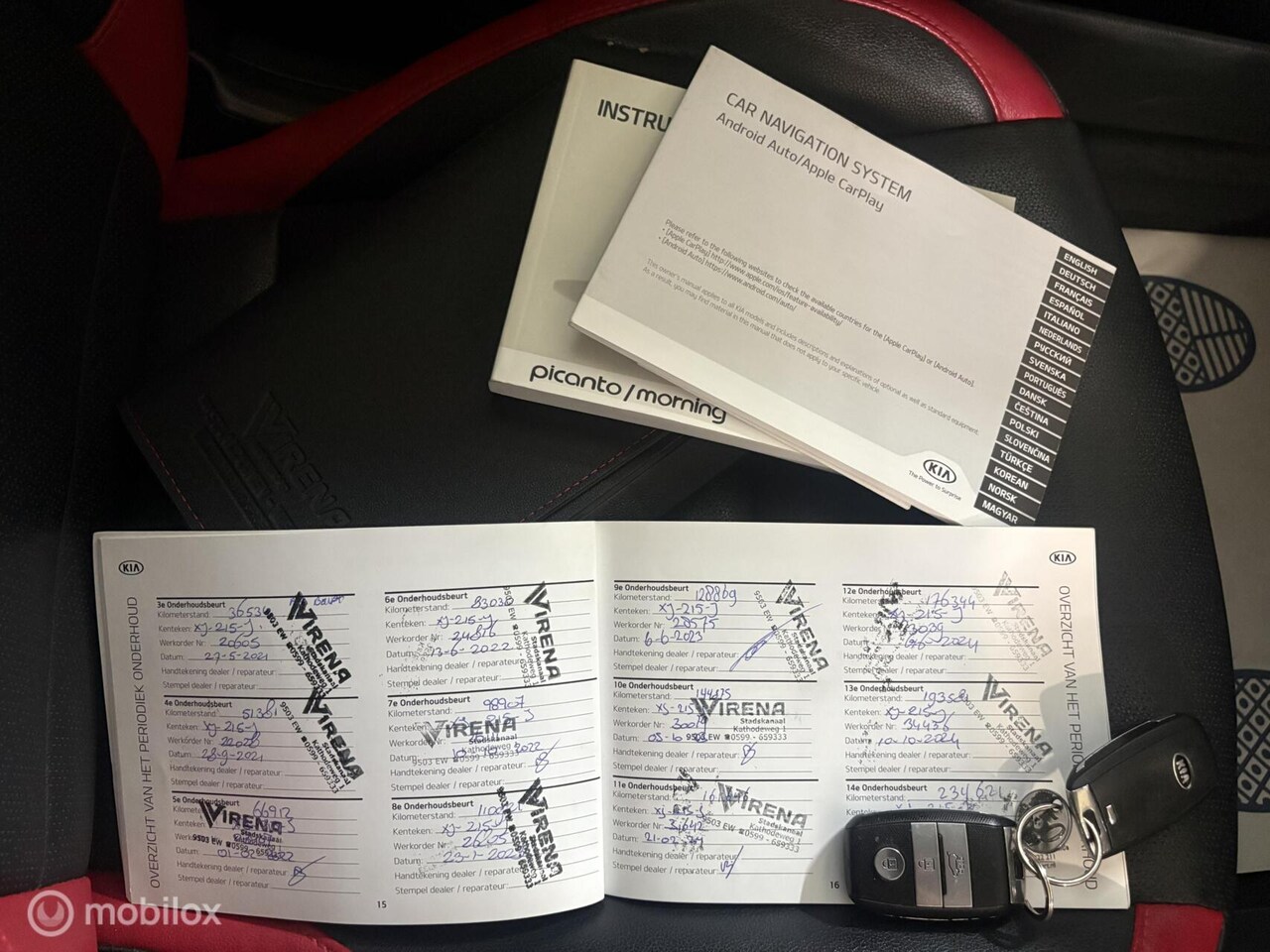 Kia Picanto - 1.0 T-GDI GT-Line Apk - Navi - Stoelverw. - Stuurverw. - GT Line