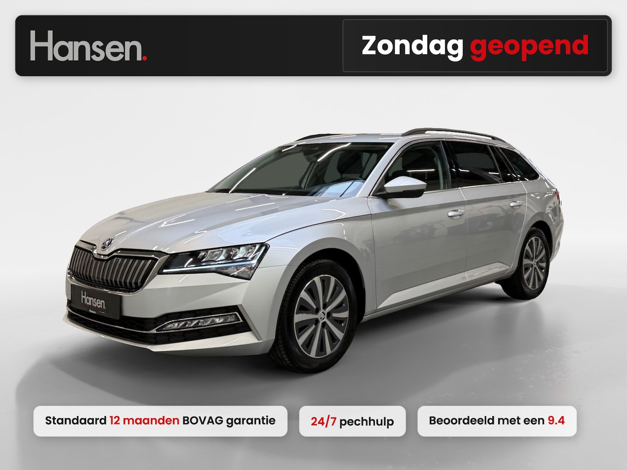 Skoda Superb Combi - 1.4 TSI iV Business Edition I Adaptive Cruise I Camera I Stoelverwarming I Keyless I CarPl - AutoWereld.nl