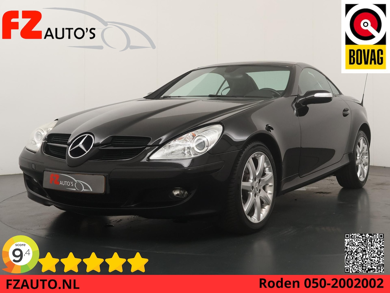 Mercedes-Benz SLK-klasse - 200 K. - Navigatie - Airconditioning - Stoelverwarming - Cruise Control - AutoWereld.nl