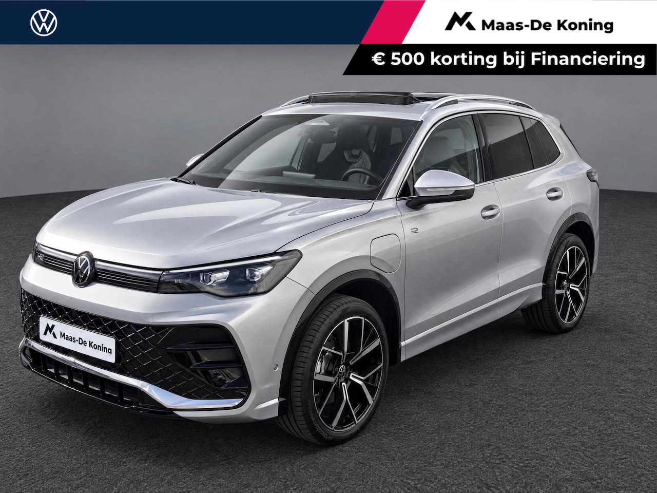 Volkswagen Tiguan - 1.5eHybrid 272PK R-Line · Panoramadak · Trekhaak · Camera · Apple/Android Car Play · Garan - AutoWereld.nl