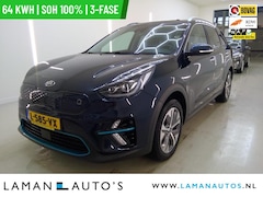 Kia e-Niro - DynamicPlusLine 64 kWh | SOH 100% | 3-fase | Open dak CarPlay ECC Nav ACC 17" LMV LED Came