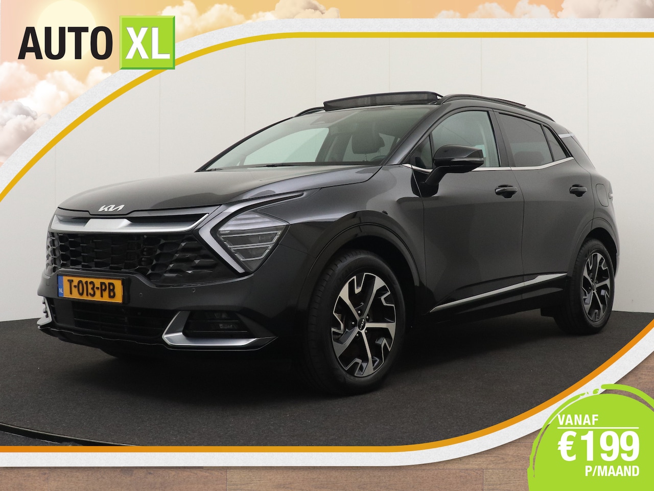 Kia Sportage - 1.6 T-GDi Hybrid DynamicPlusLine Pano-dak Half-Leder Camera - AutoWereld.nl