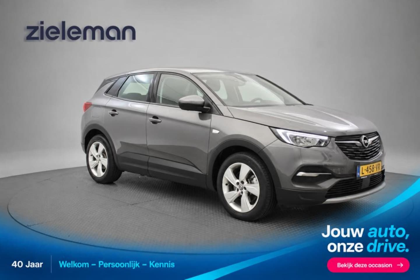 Opel Grandland - 1.6T Hybrid PHEV Elegance - Carplay, Camera, Cruise, Clima, Half Leer - AutoWereld.nl