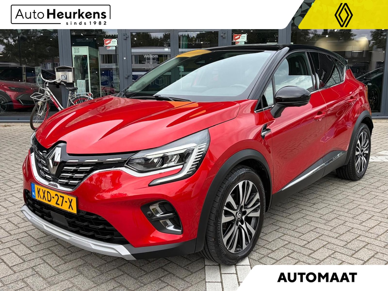 Renault Captur - TCe 140 Initiale Paris | Elektrisch glazen schuif-/kanteldak | - AutoWereld.nl