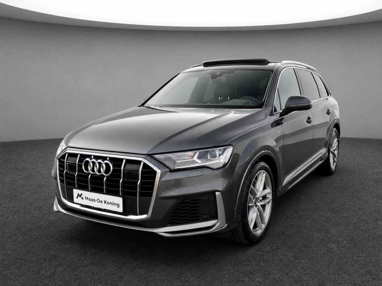 Audi Q7 - 55 TFSIe 280kW/381PK quattro S Line · Panoramadak · Trekhaak · Luchtvering · 360gr camera - AutoWereld.nl