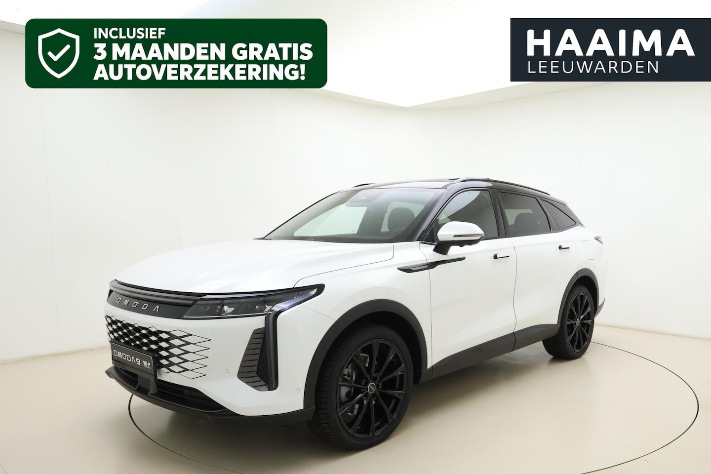 Omoda 9 - 1.5T-GDi SHS-P Premium Black Edition | 21'' lichtmetalen velgen | Zwart dak | Instelbare v - AutoWereld.nl