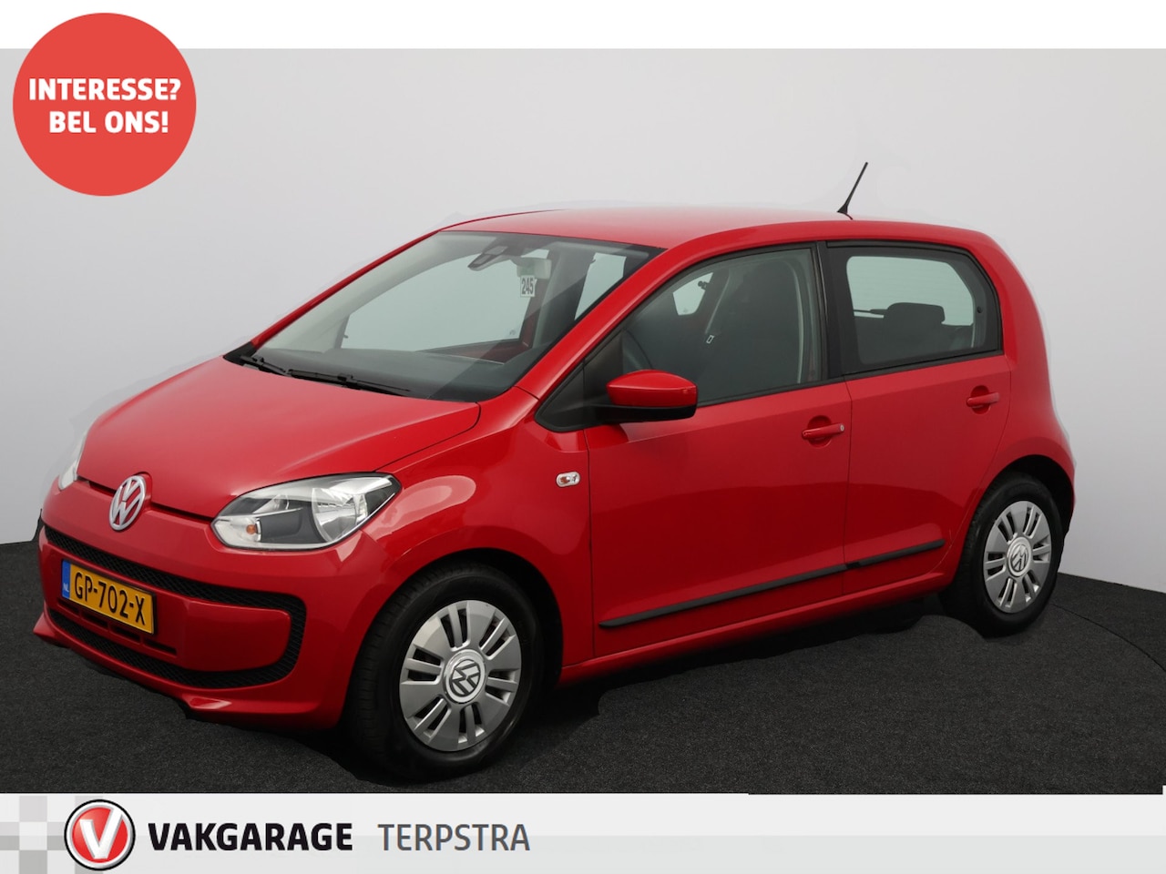 Volkswagen Up! - 1.0 move up! BlueMotion/ Airco!/ 5-DRS/ Radio-CD/ Elek.Pakket/ Isofix/ C.V Afstand/ Deelba - AutoWereld.nl
