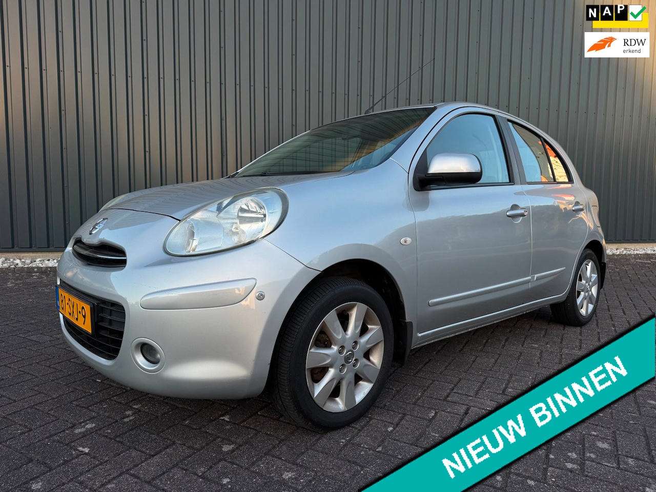 Nissan Micra - 1.2 Connect Edition AUTOMAAT + AIRCO + LM VELGEN - AutoWereld.nl