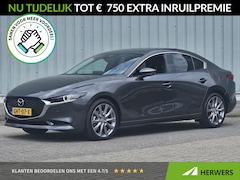 Mazda 3 - 3 2.0 SkyActiv Hybrid 150PK Exclusive-Line / Trekhaak / Stoel & Stuurverwarming / Lederen
