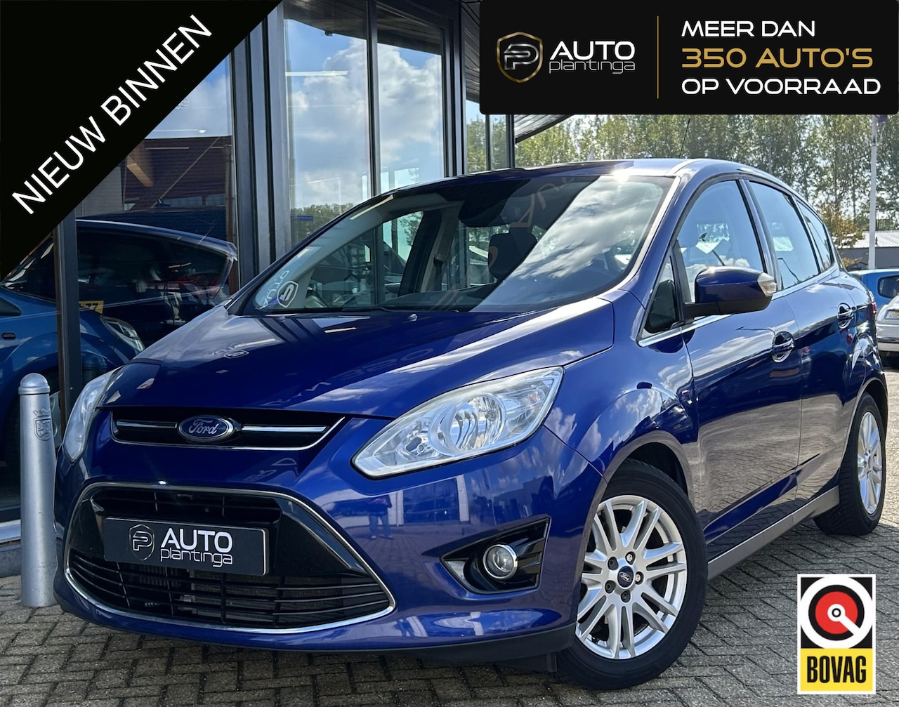 Ford C-Max - 1.0 Titanium 125PK | 2e Eigenaar | NL AUTO | NAP | Trekhaak | Navigatie | Climate Control - AutoWereld.nl