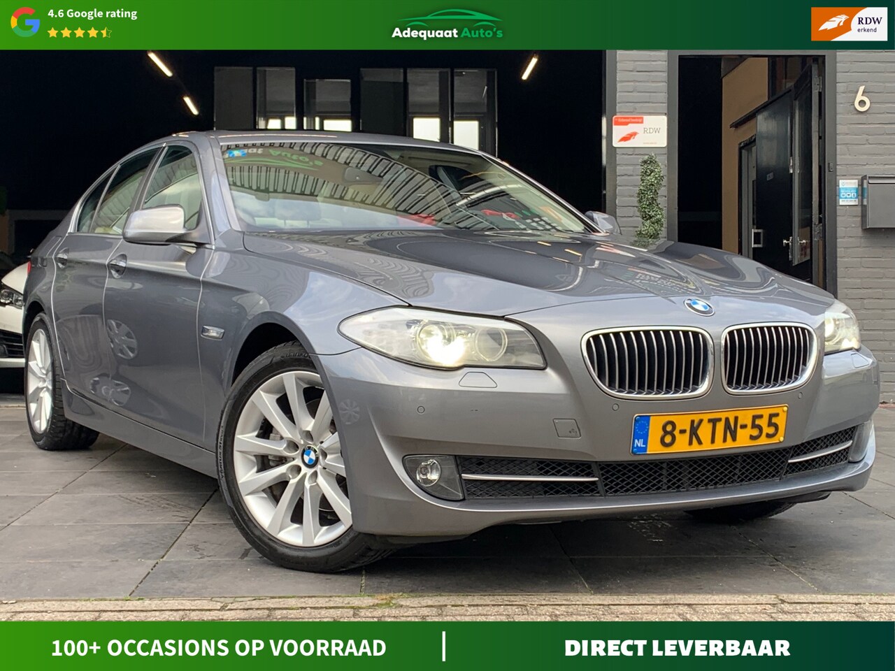 BMW 5-serie - 520d High Executive|Dealer OH|PDC|Cruise|Stoelvw - AutoWereld.nl