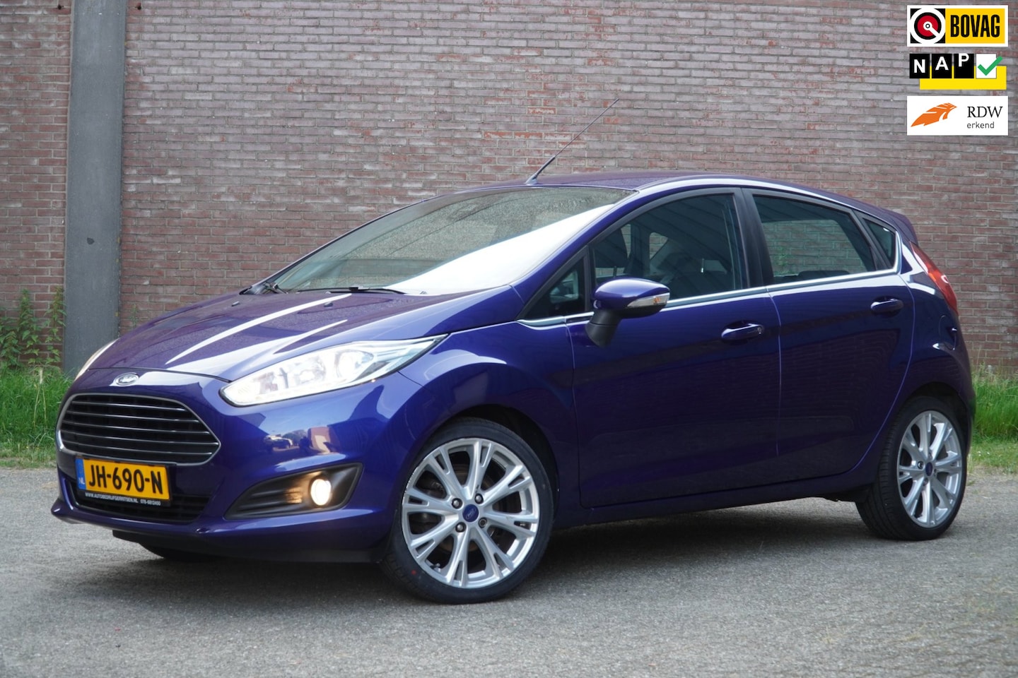 Ford Fiesta - 1.0 EcoBoost Titanium 1.0 EcoBoost Titanium 145PK, Nw. distributieriem, Navigatie, A.Rij Camera, Climat, Cruise - AutoWereld.nl