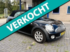 MINI Cabrio - 1.6 Cooper/Leder/Stoel verw./Nieuwe Dak/Goed onderhouden