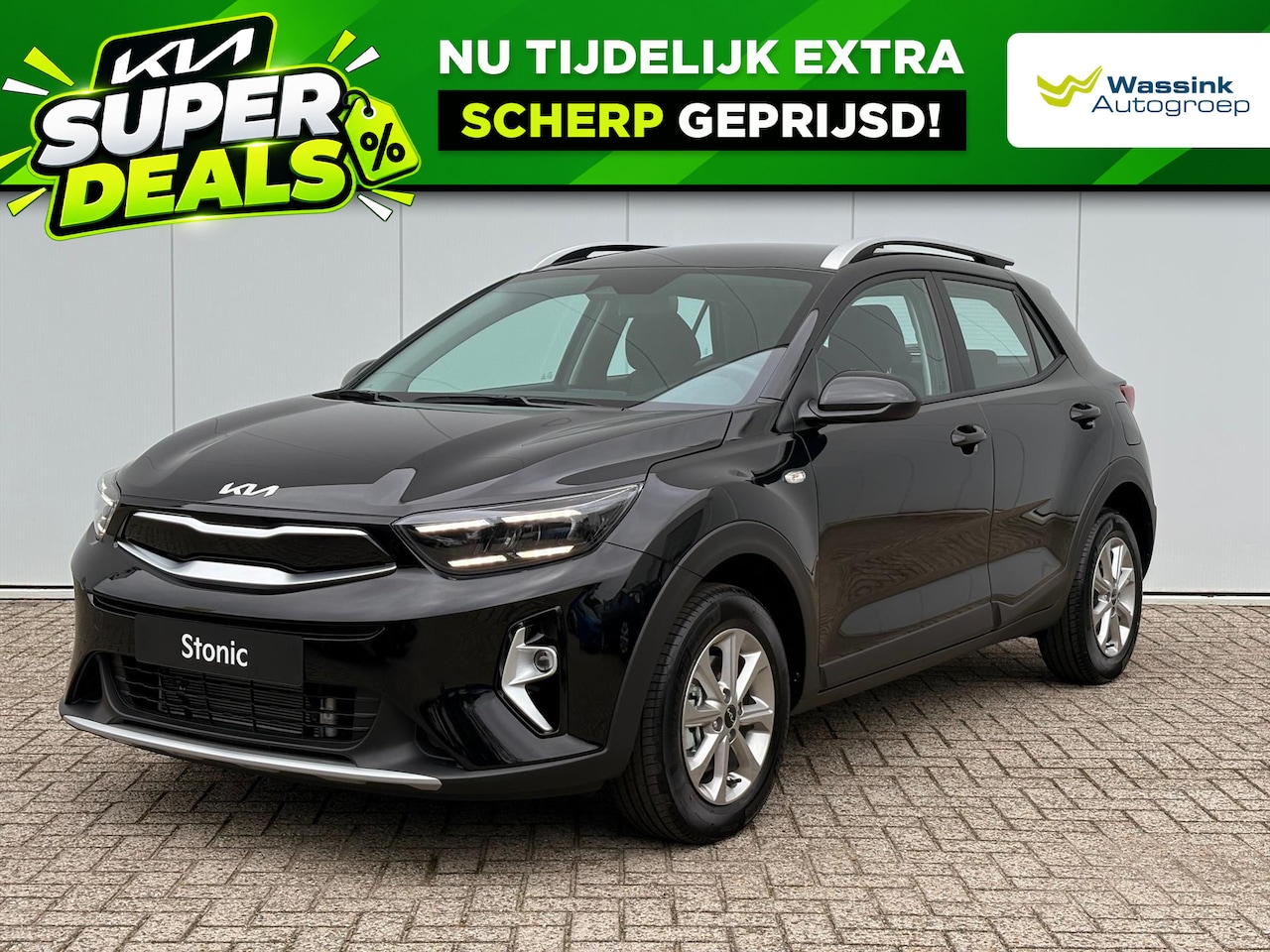 Kia Stonic - 1.0 T-GDi MHEV 100pk DynamicLine | Climate | Cruise | Lane Assist | Navi | DAB | - AutoWereld.nl