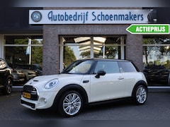 MINI 3-Deurs - 2.0 Cooper S Chili LEER SFEERVERLICHTING RUIT+STOELVERWARMING UNION-JACK STUURFLIPPERS CRU