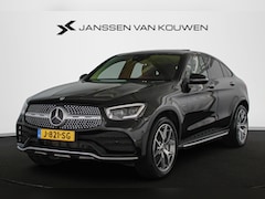 Mercedes-Benz GLC-klasse Coupé - 300e 4MATIC Premium Plus AMG Pano Burmester Luchtvering Treeplanken 20"
