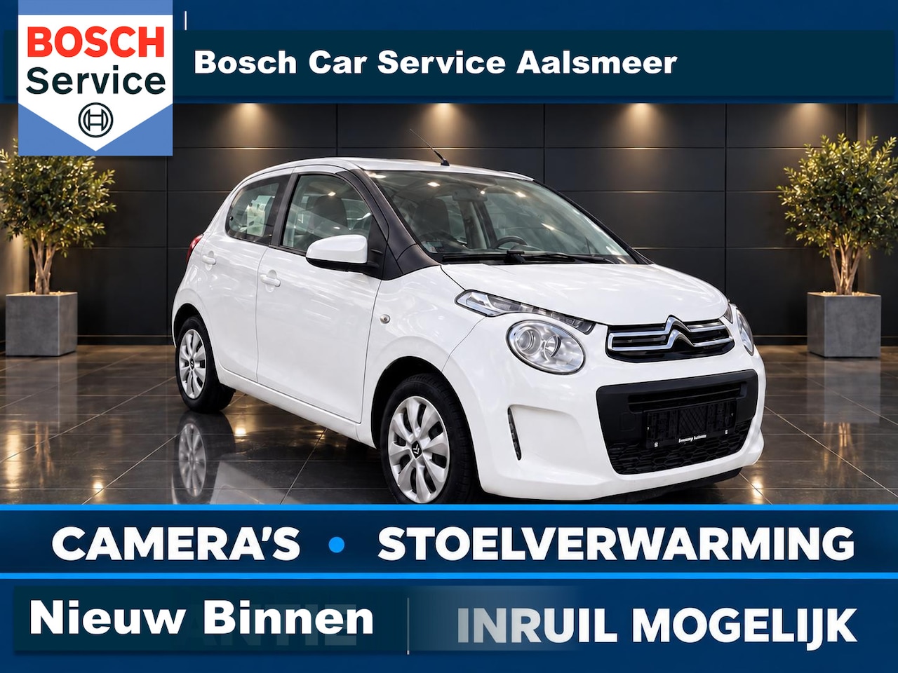 Citroën C1 - 1.0 VTi Airscape Feel /Garantie /Camera / Airco / Stoelverwarming/BTW/ - AutoWereld.nl