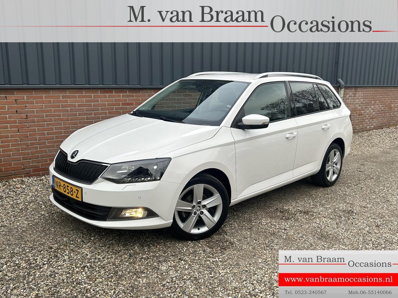 Skoda Fabia Combi - Ecc/Lmv/Pr-glass/Pdc/Trekhaak - AutoWereld.nl