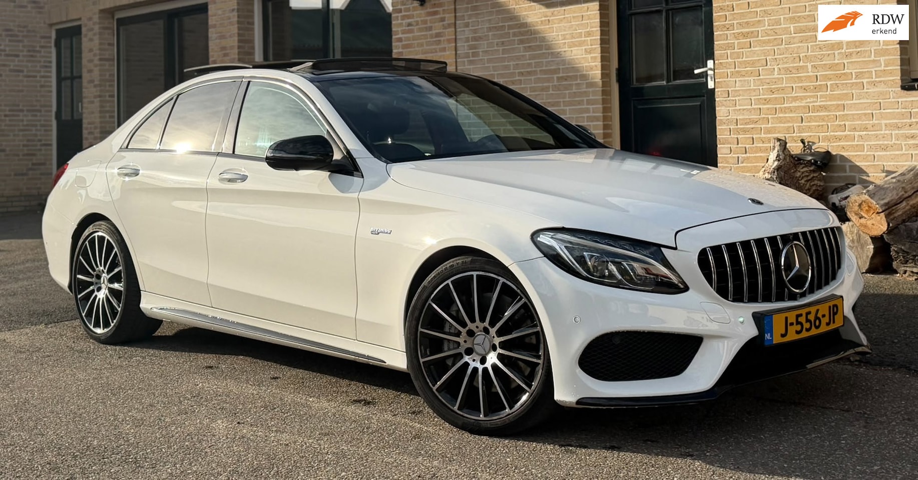 Mercedes-Benz C-klasse - AMG C43 4MATIC |PANO|360|ACC|KEYLESS - AutoWereld.nl