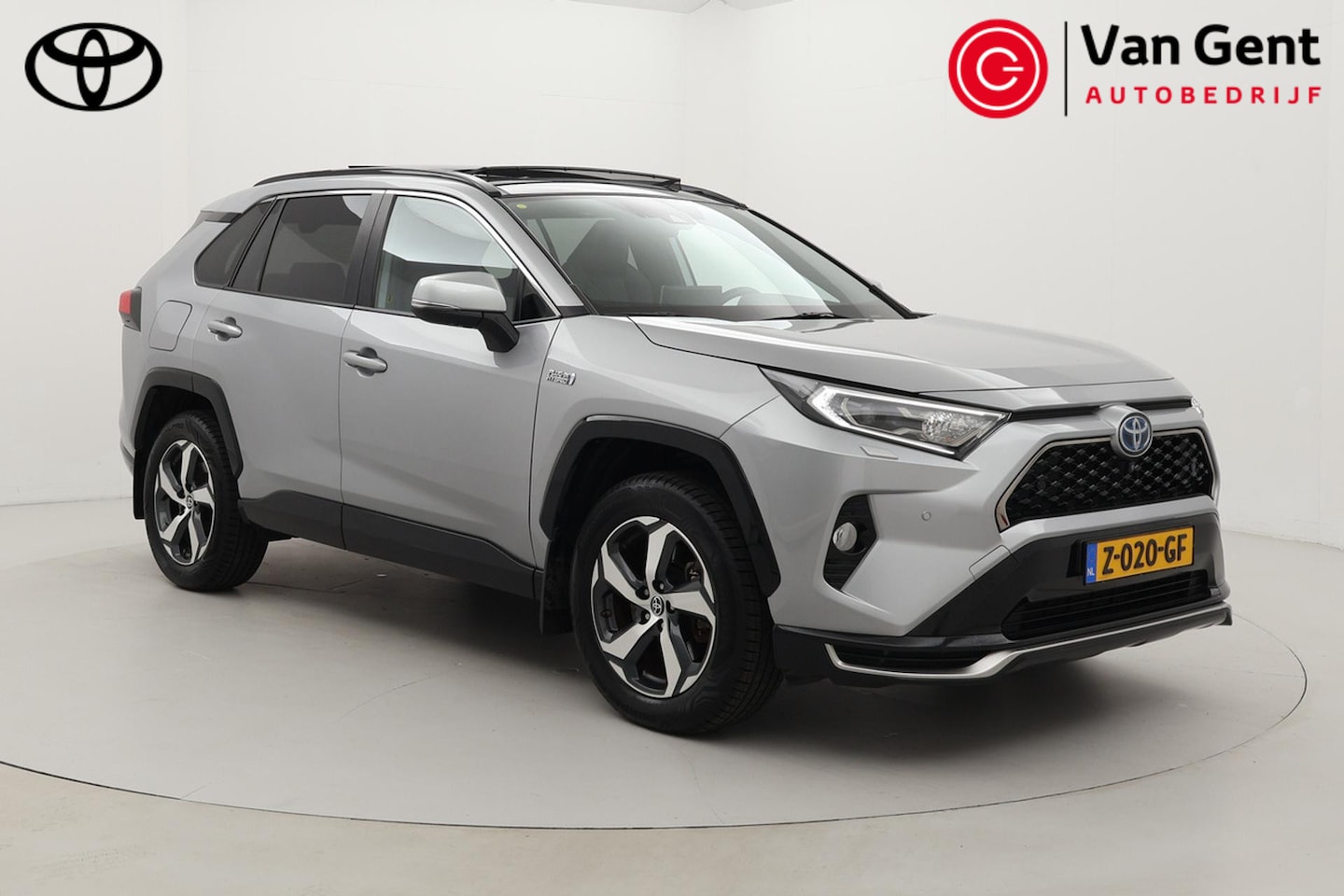 Toyota RAV4 - 2.5 Plug-in Hybrid AWD Style | Panoramadak | Trekhaak | Dodehoek detectie | Head-up displa - AutoWereld.nl
