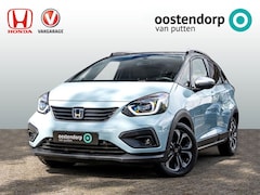 Honda Jazz - 1.5 Full Hybrid Crosstar Automaat | Bi-Tone Surf Blue | Volledig onderhouden | Navigatie |