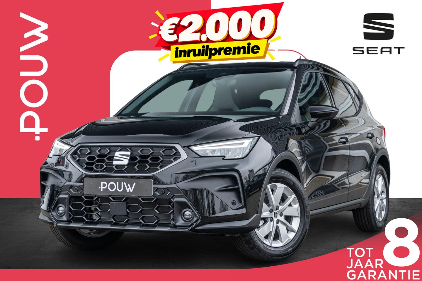 SEAT Arona - 1.0 EcoTSI 95pk FR Business Connect | Achteruitrijcamera | Cruise Control Adaptief | Stoel - AutoWereld.nl