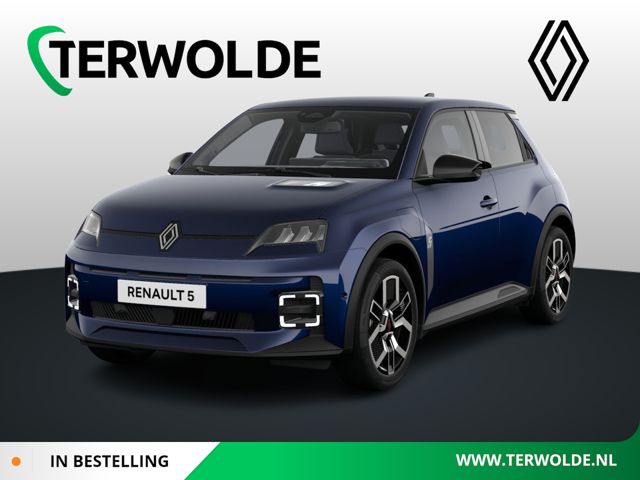 Renault 5 - Techno | Achteruitrijcamera | Draadloze telefoonoplader met magsafe technologie | Full LED - AutoWereld.nl