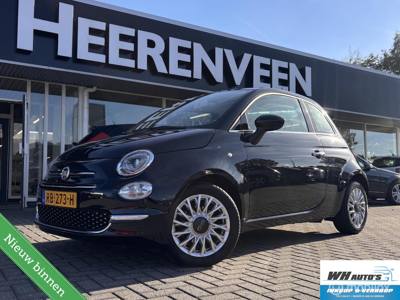 Fiat 500 - 0.9 TwinAir Turbo Lounge | Navi | Pano - AutoWereld.nl