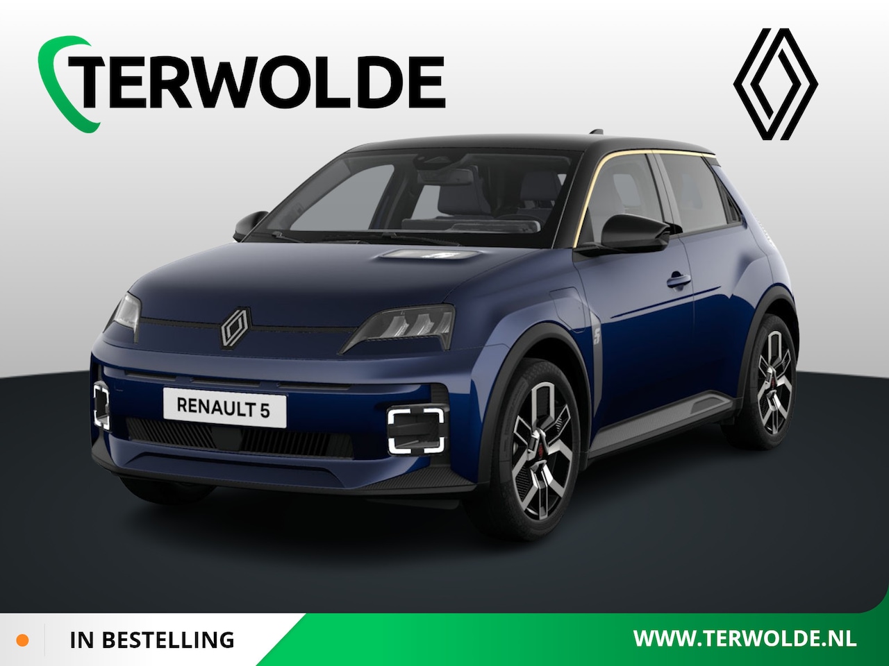 Renault 5 - Techno | Achteruitrijcamera | Draadloze telefoonoplader met magsafe technologie | Full LED - AutoWereld.nl
