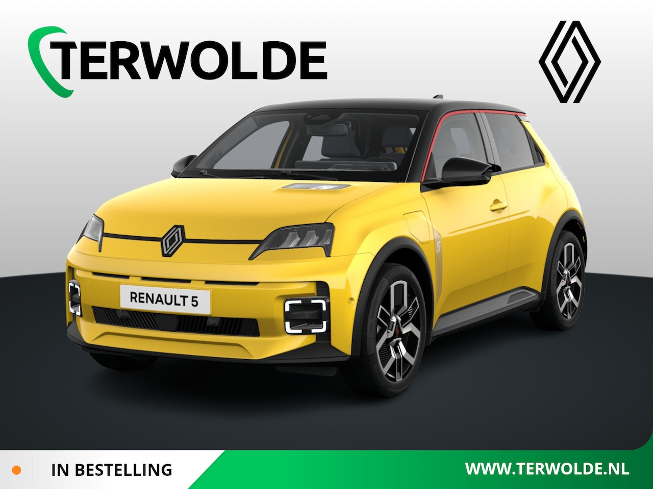 Renault 5 - Techno | Achteruitrijcamera | Draadloze telefoonoplader met magsafe technologie | Full LED - AutoWereld.nl