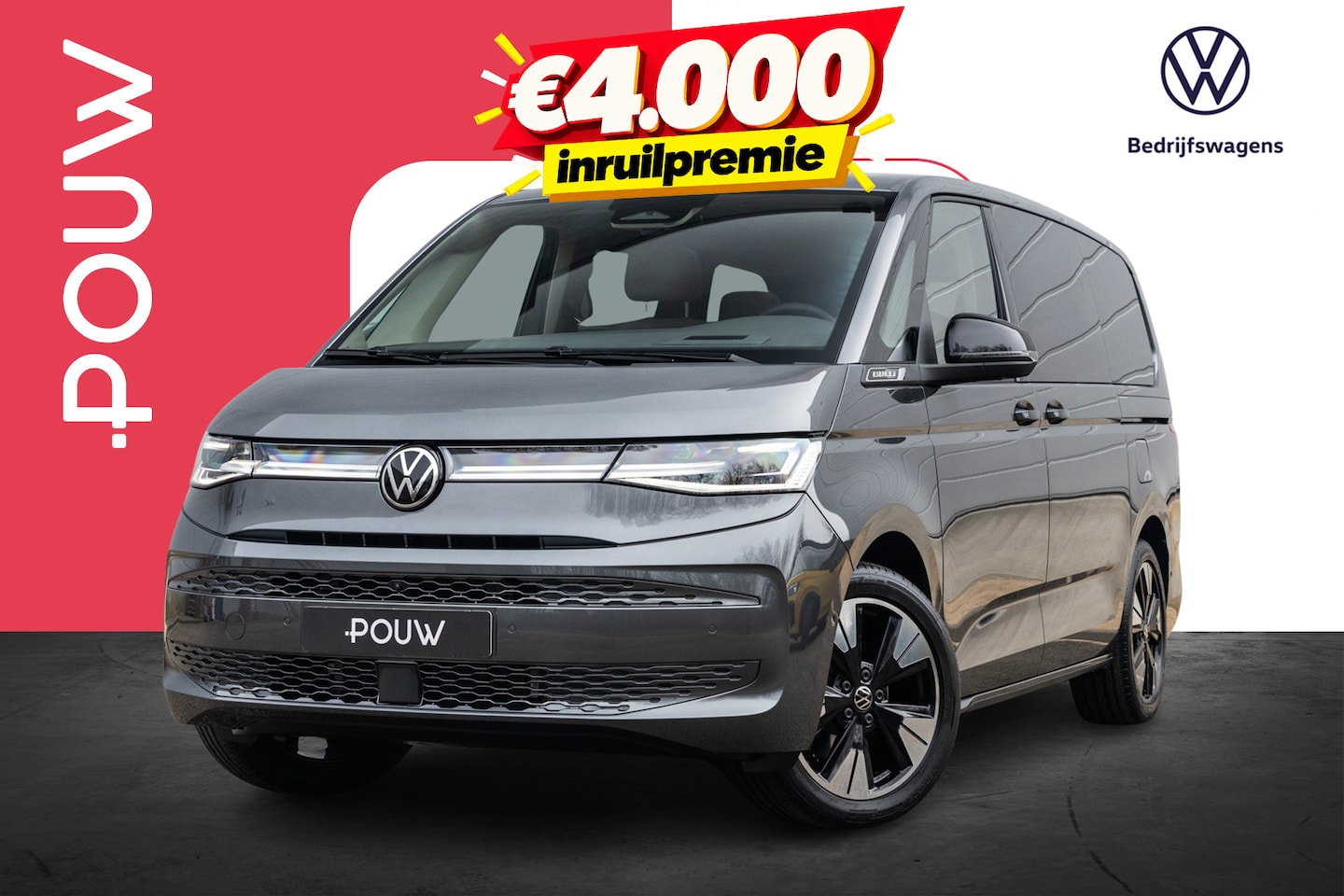 Volkswagen Multivan - 1.5 eHybrid 245pk L2 Bulli Edition | Velgen 19'' | Soundsysteem ''Harman Kardon'' - AutoWereld.nl