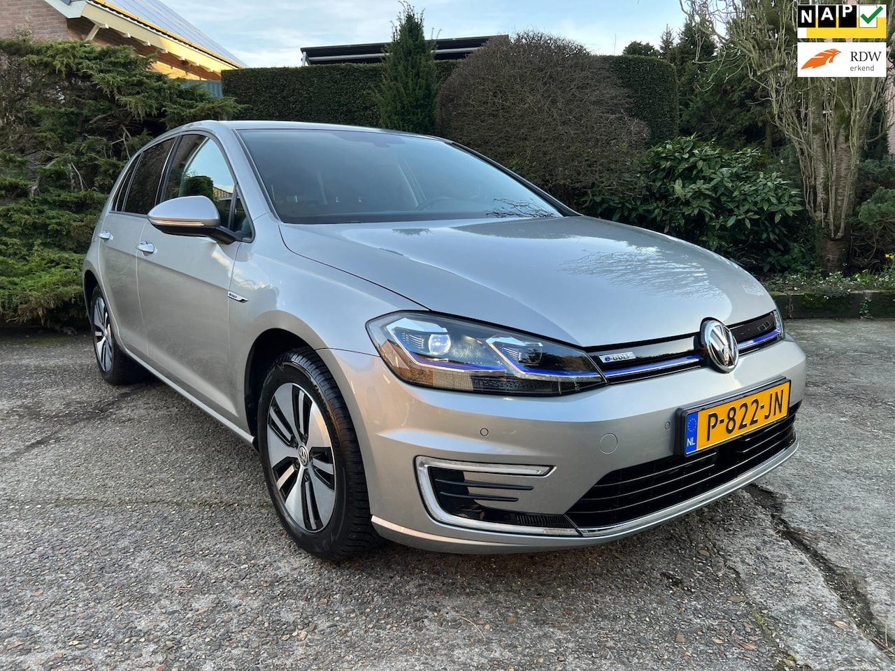 Volkswagen e-Golf - E-DITION E-DITION, NAVI, PDC, ECC, Zeer nette auto! - AutoWereld.nl