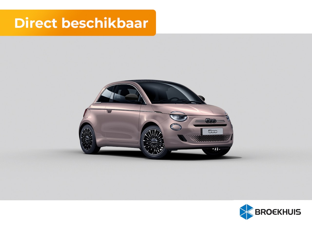 Fiat 500 - La Prima | 10,25" touchscreen radio met Bluetooth, DAB & USB | Automatische airconditionin - AutoWereld.nl
