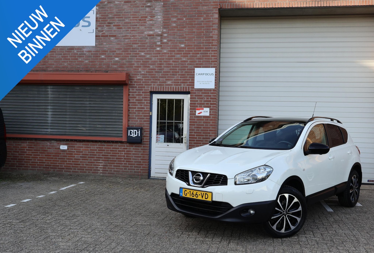 Nissan Qashqai - 1.6 360 Pano 03-27 APK Navi Cruise Leder Airco - AutoWereld.nl