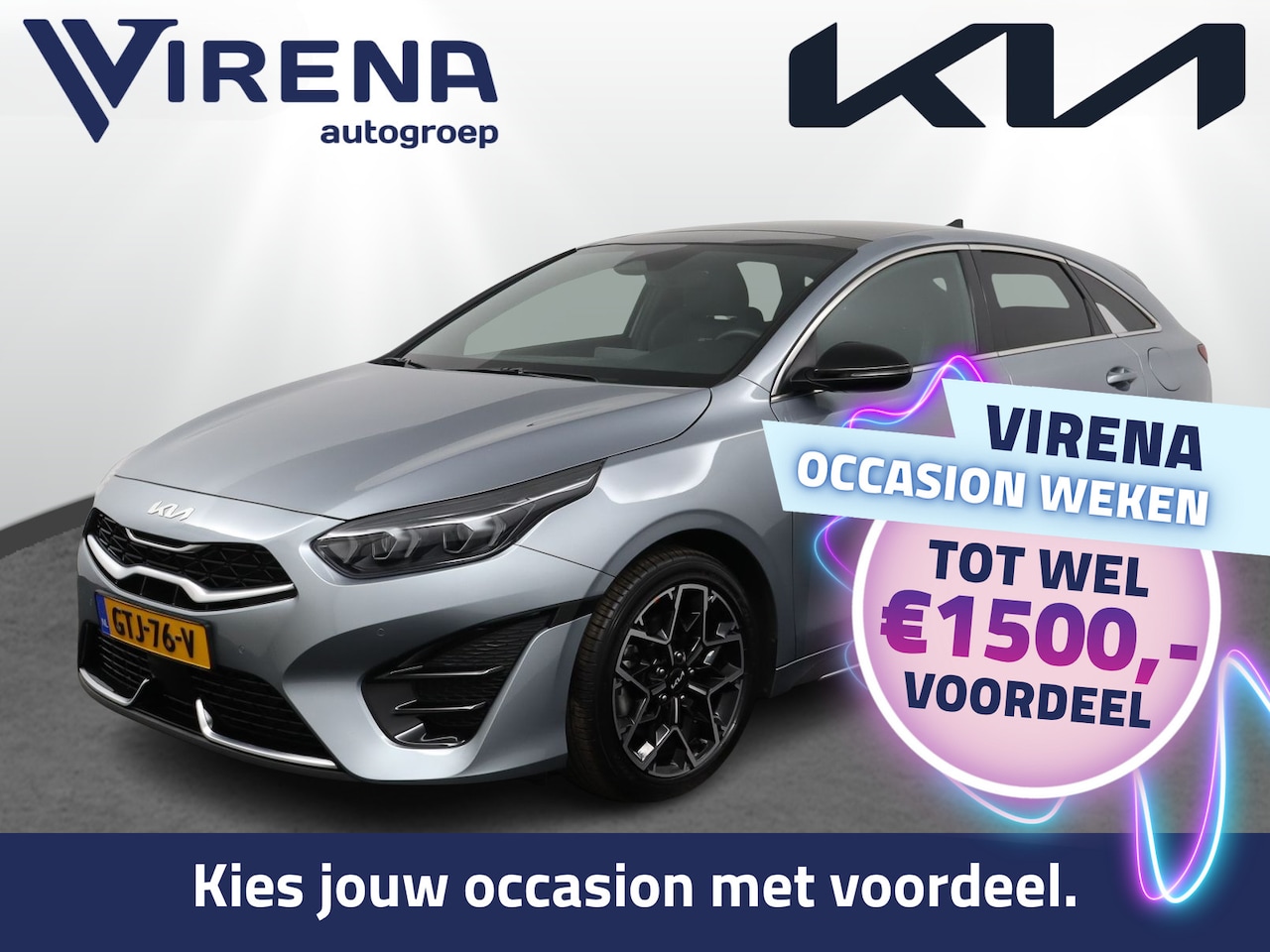 Kia Pro cee'd - 1.5 T-GDi GT-Line AUTOMAAT - Stoel/Stuur verwarming - Apple Carplay/Android Auto - Achteru - AutoWereld.nl