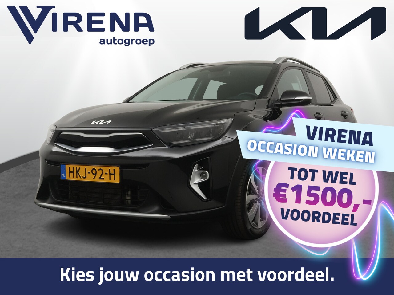 Kia Stonic - 1.0 T-GDi MHEV DynamicPlusLine - Camera - Stoel/stuurverarming - AppleCarplay - Android Au - AutoWereld.nl
