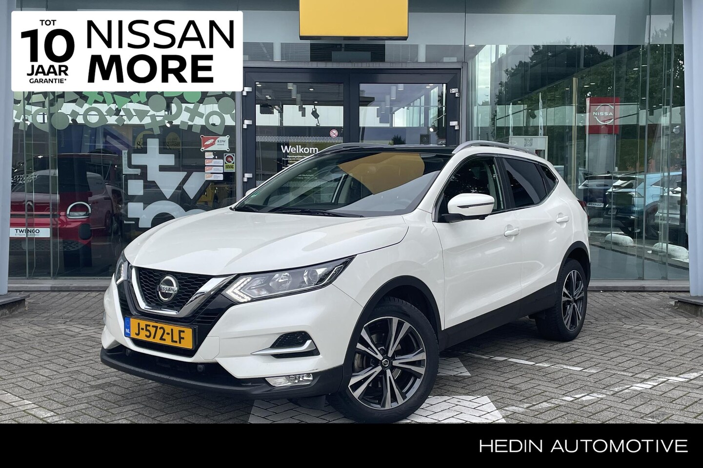 Nissan Qashqai - 1.3 DIG-T N-Connecta | 1e Eig. | 160 PK | Trekhaak | Panoramadak | - AutoWereld.nl