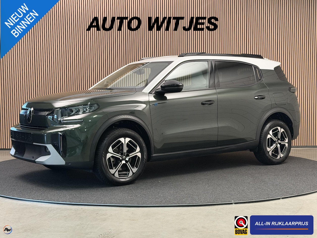 Citroën Ë-C3 Aircross - 44 kWh 113PK Aut. Max | Navi | Stoel- & Stuurverw. | LED | BLiS | Incl. garantie - AutoWereld.nl