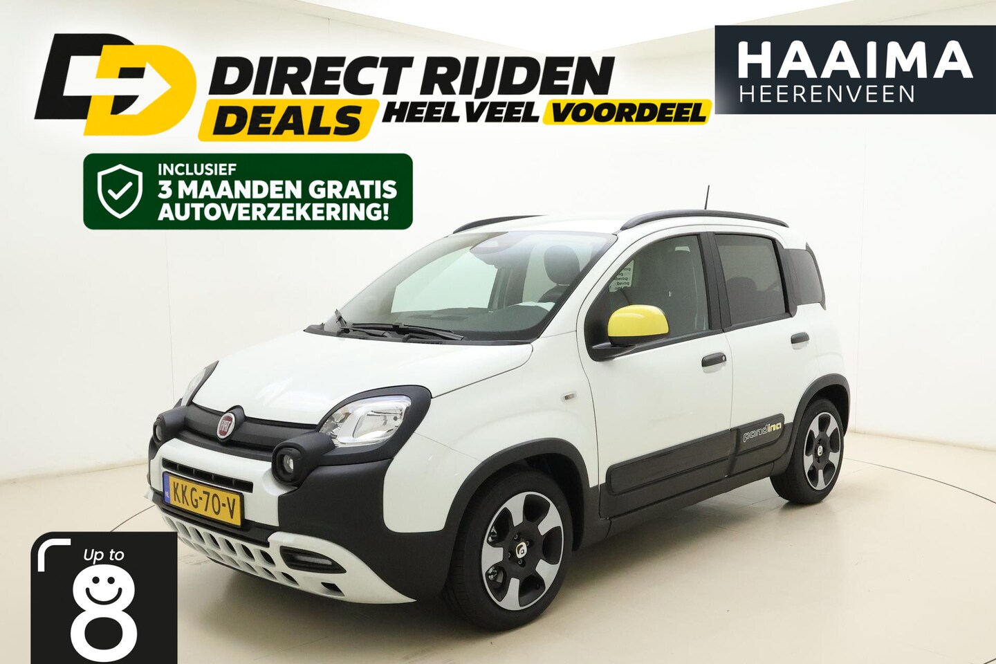 Fiat Panda - 1.0 Hybrid Pandina Cross | DEMO | Tot 8 jaar garantie | Airco | Apple Carplay/Android Auto - AutoWereld.nl