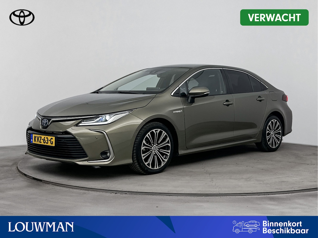 Toyota Corolla - 1.8 Hybrid Style | Parkeersensoren V+A | Stuur-Stoelverwarming | Blindspot | - AutoWereld.nl