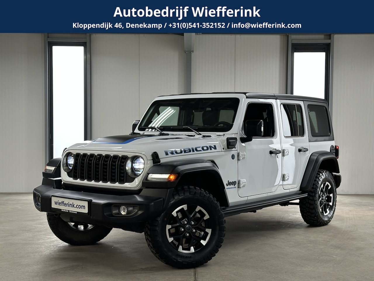 Jeep Wrangler Unlimited - 4xe 380 Rubicon PHEV Hard Top | Acc | Camera | Leder | - AutoWereld.nl