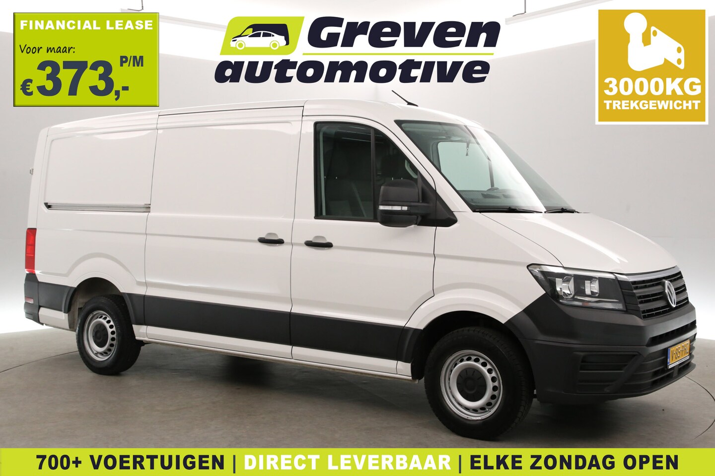 Volkswagen Crafter - 2.0 TDI L3H2 140PK | 3000KG Trekgew. | Automaat | Airco | Camera | Carplay | 3 Zits | Navi - AutoWereld.nl