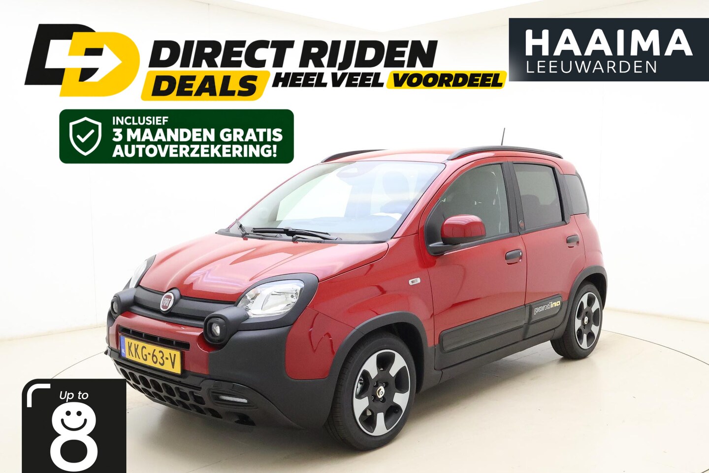Fiat Panda - 1.0 Hybrid Pandina | Navigatie via Carplay | 8 jaar speciale garantie | Hoge instap | DEMO - AutoWereld.nl
