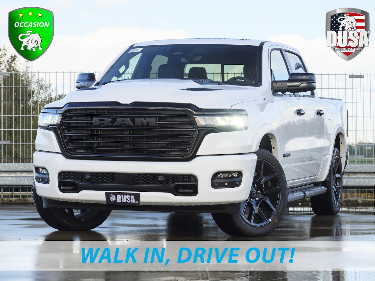 Dodge Ram 1500 - | Laramie | Night | 3.0L I6 Hurricane | Crew Cab | 4X4 | 14,4-inch Touchscreen | Passenger - AutoWereld.nl