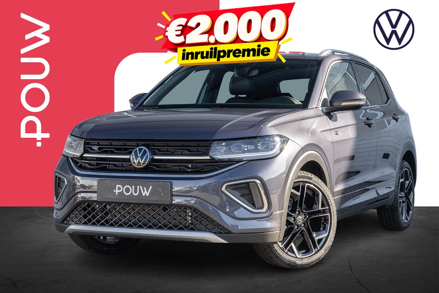 Volkswagen T-Cross - 1.0 TSI 115pk DSG R-Line Edition | Trekhaak - AutoWereld.nl