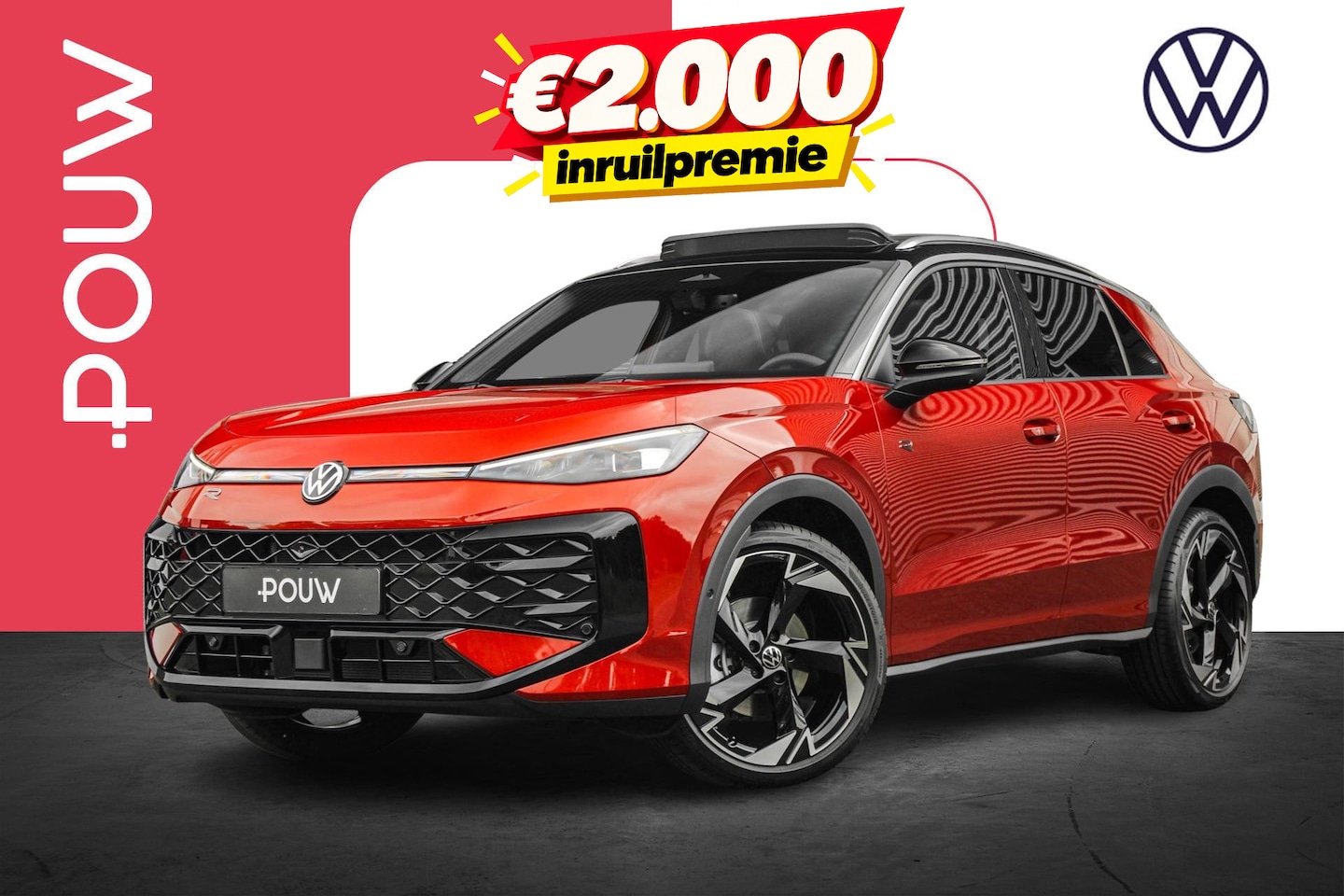 Volkswagen T-Roc - 1.5 eTsi 150pk R-Line First Edition | Panoramadak | 20" Velgen - AutoWereld.nl