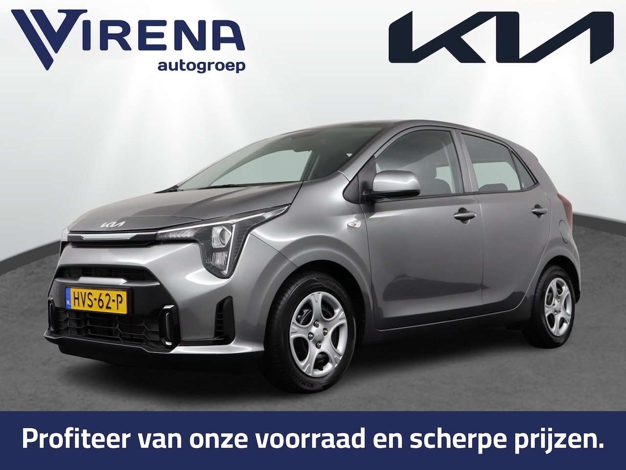Kia Picanto - 1.0 DPI DynamicLine Apple Carplay/Android Auto - Cruise Control - Navigatie - Achteruitrij - AutoWereld.nl