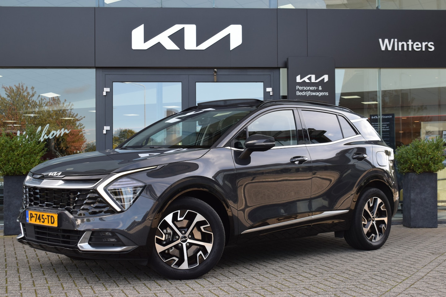 Kia Sportage - 1.6 T-GDi Hybrid DynamicPlusLine | Stoel / Stuurverwarming | Panorama/ Schuifdak | Elektr - AutoWereld.nl