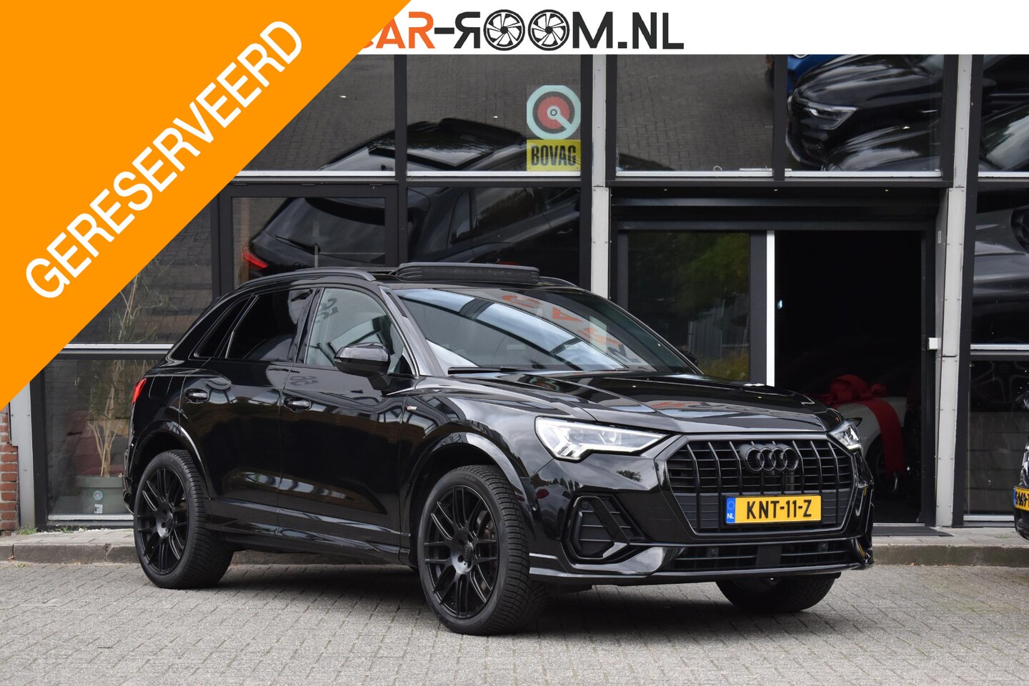 Audi Q3 - 45 TFSI e 3x S Line Pano Ambiance Keyless SONOS ACC ALLBlackEdition - AutoWereld.nl