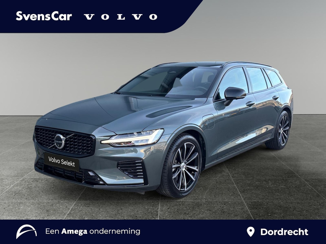 Volvo V60 - 2.0 T6 Plug-in hybrid AWD Plus Dark | Trekhaak | Verwarmde voorruit | 360 Camera | Harman/ - AutoWereld.nl